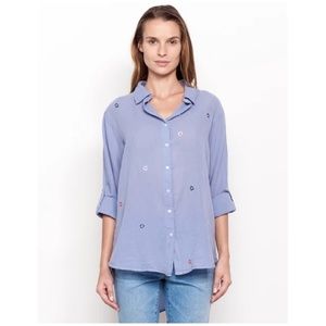 Sundry Flowers Oversized Shirt